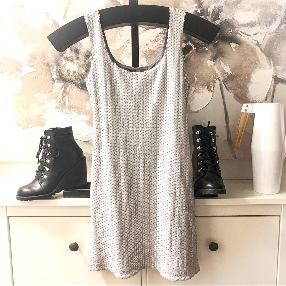 Bailey 44 Sequin Shift Dress